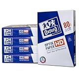 Oxford Kopier-/Druckerpapier, Premium, 2.500 Blatt, DIN A4 Papier, 1 Box mit 5 Pack
