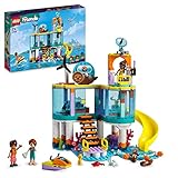 LEGO 41736 Friends Seerettungszentrum Tierarzt-Spielzeug für Kinder mit Otter-, Seepferdchen- und Schildkröten-Tierfiguren, Tierpflege-Spielzeug, Mädchen und Jungen ab 7 Jahren