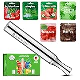 Rauchentwöhnung Atemholz mit 6 Gratis Geschmacksrichtungen, 18 Filter mit mehr Widerstand – nikotinfreier Zigarettenersatz & Rauchfrei Hilfsmittel (6 Geschmacksrichtungen)