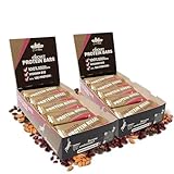 EntoSus - Grillen Eiweiß Riegel - Protein Bar - Protein Snack (30 x 35g, Beere Mandel)