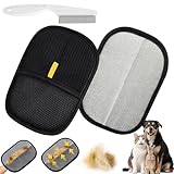 Fell Fänger Pet Hair Absorption fur Fetcher Fellwischer Tierhaar Tschüss Fellfrei Katzenspielzeug Handschuh Haarhandschuh Tierhaarentfernungswerkzeug Fellpflegehandschuh Hund Fellfänger Pet Teezer