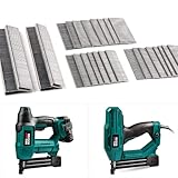 NEU MASTER Nägel 18GA und Klammern Type90 18GA Set Insgesamt 1600 Stück für NTC0040/NTC0023 Tacker, Druckluftnagler und Elektronagler