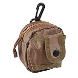 MiOYOOW Taktische Schleudertasche, Slingshot Balls Tasche Aufbewahrungstasche mit Haken für Jagdschießen