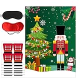 Weihnachtsfeierspiele – Festliches Feiertagsspielset, Familien- und Kinderaktivitäten, Indoor-Spaß | Enthält Wissenswertes, Scharaden, Bingo, Wichtel-Herausforderungen für Büro, Zuhause, Klassenzimmer