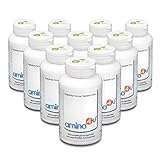 amino4u 10x120 Presslinge, alle 8 essentiellen Aminosäuren im optimalen Verhältnis, vegan und ohne Zusätze + GRATIS Badetuch + 3x GRATIS Probe Erythrit