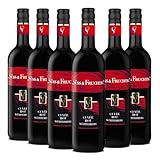 WZG Württemberger Wein - SÜSS und FRUCHTIG - Cuvée Rot QW süß (6 x 0.75 l) - Fruchtige Cassis- und Kirscharomen, deutscher Rotwein