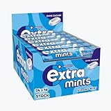 EXTRA® Mints Strong Mint, erfrischendes Geschmackserlebnis, 24 x 16 Dragees