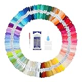 HDRNT150 Farben Stickgarn Set für kreatives Sticken ideal für Ihre DIY Stickprojekte vielseitiges Stickmaterial für Anfänger und Fortgeschrittene Geschenk für Bastelfans und Hobbyisten