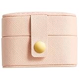 Jewellery Organizer für Mädchen tragbarer Schmucktaschen PU Material Ohrring Ring Aufbewahrungsbox Jewellery
