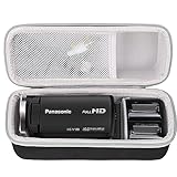 Aproca Hartschalen-Tragetasche für Panasonic Full HD HC-V785 / HC-V180K / HC-W580K / HC-V380K Videokamera, Camcorder und Zubehör, Schwarz, Tasche