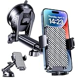 BIPOPIBO Das Armaturenbrett Handyhalterung Auto [Super Saugnapf] Handy Halterung Auto Universal 360° Drehbar kfz Handyhalterung Handy Halter für iPhone Android Halterungen