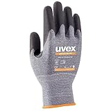 Uvex Schnittschutzhandschuh Athletic D5XP Unisex 9,Eingang/Grau