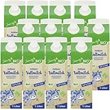 Jeden Tag H-Milch 3,8 % Fett 1 L – haltbare Vollmilch für vollen Geschmack, 12 Er