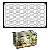 Aquarium-Sieb, Magnetisches Aquarium Anti Spring Netz, Fischisolationsbox Anti-Entweichungsnetz, Abdeckung für DASS Fische, Reptilien, Schildkröten Andere Tiere Entkommen, Fischschutz-Zubehör,50x30CM