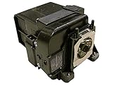 azurano Beamerlampe für EPSON ELPLP77, V13H010L77 für diverse Epson Projektoren der EB-Serie und PowerLite-Serie, Ersatzlampe mit Gehäuse, 280W