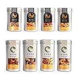 KERNenergie Nussfreund-Set (640g) – Edler Nuss Mix in 8 hochwertigen Sorten – würzig, fruchtig und geröstet