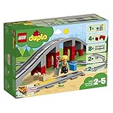 Unbekannt Lego Duplo Eisenbahnbrücke und Schienen, Ab 2 Jahre, 26 Teile
