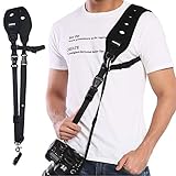 prowithlin Kamera Gurt - Schultergurt mit Sicherheits Tether Montageplatte für Kamera DSLR SLR