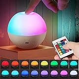 Opard Nachtlicht Für Kinder Nachtlampe LED-Nachtlicht,Nachttischlampe Stimmungslicht,Smart Touch Control