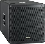 Pronomic C-118SA Aktiv Subwoofer - 1600 Watt Peak / 800 Watt RMS - 18' Lautsprecher mit 3' Schwingspule - Frequenzbereich: 30-200 Hz - 4 DSP-Presets - max. SPL: 126 dB
