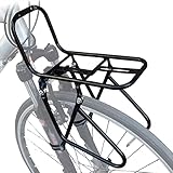 Huudngeje Fahrrad-FrontgepäCkträGer, GepäCkträGer Aus Stahl, 15 Kg KapazitäT, Mountainbike-GepäCkträGer