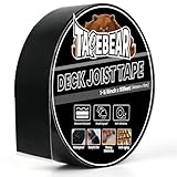 TAPEBEAR Butylband Dichtungsband Wasserdichtes 40mm×15m, Dach Reparaturband Butyl Klebeband Selbstklebend Bitumenband Korrosionsschutz für Holzbalken und Balken