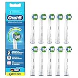 Oral-B Precision Clean Aufsteckbürsten für elektrische Zahnbürste, 10 Stück, mit CleanMaximiser-Borsten für optimale Zahnpflege, Zahnbürstenaufsatz für Oral-B Zahnbürsten