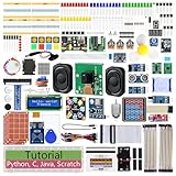 Freenove Complete Starter Kit for Raspberry Pi 5 4 B 3 B+ 400 Zero 2 W, 1170-Page Tutorial, Python C Java Scratch Processing Code, 386 Items, 164 Projects, Camera Speaker (Raspberry Pi NOT Included)
