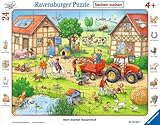 Ravensburger 65820 My little farm Mein Kleiner Bauernhof Puzzle, 24 Teile, Yellow