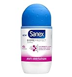 6er Pack - SANEX Women Deo Roll-on 'Anti-Irritation' - 50 ml