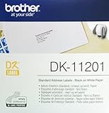 Brother Best Price Square Standard Address Label DK11201 by Brother, 29 x 90 mm