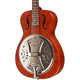 Epiphone Dobro Hound Dog Round Neck Resonatorgitarre (Ahorn Korpus und Mahagoni Hals)