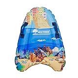 BIGTREE Bodyboard Aufblasbar Aufblasbares Surfbrett, leichtes tragbares Schwimmenbrett mit Griffen, weiche Bodyboards zum Schwimmen, Lernen Hilfsmatte, geeignet für mehrere Szenarien (Y4)