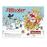 10 Kinderpflaster * WEIHNACHTEN * von Lutz Mauder | 14635 | Pflaster Pflasterbriefchen Kinder Heftpflaster Feuerwehr Adventskalender Advent Nikolaus
