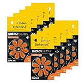 Intenso Energy Ultra Hörgeräte Batterie PR 48-13 80er Blister, Orange (Typ 13), 80er Pack