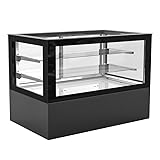 GGM Gastro | KTVF750 | Kuchentheke/Kühlvitrine - 2,01 x 0,79 m - 990 Liter - mit 2 Ablagen
