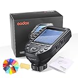 Godox Xproii-S Flash Trigger Kamera Wireless Blitzauslöser 2,4 GHz 1/8000s HSS TTL Umwandlung für Sony,Manuelle TCM Funktion großer LCD-Bildschirm der Godox Flash APP können ferngesteuert Werden.