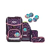 ergobag cubo Set ergonomischer Schulrucksack, Set 5-teilig