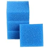 GERUI 4 PCS Kompatibel fein Filterschwamm Grob für JUWEL Aquarium - bioPlus fein M (Compact) für Juwel Compact/H/Bioflow 3.0 / M/Bioflow Super/Bioflow Mini Filterschwämme fein Typ NO.88051