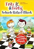 Fritz&Fertig Schach-Rätselblock: Kniffliges Gehirnjogging rund um das Königsspiel (Schach-Rätsel-Block: Spannende Schachaufgaben für Kinder)