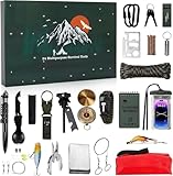 Adventskalender 2024 Männer - Survival Kit Weihnachtskalender 2024 für Männer, Werkzeug Adventskalender für Erwachsene Teenager, Weihnachts Geschenk Für Männer Papa (D)