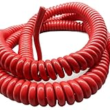 XXHNBF Spiral-Verlängerungskabel, große Ausrüstung für Maschinen, Spiralkabel, langes Teleskopkabel, A für Kfz-Sensoren (Stretch 10 Meter)
