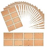 Etiketten Selbstklebend - 160 Stück Aufkleber zum Beschriften, Klebeetiketten Ablösbar, Etiketten Marmeladengläser - für Glasflaschen, Marmelade, Backen, Basteln (8 Stile, 7.4 * 5.2cm)