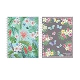 Herlitz Spiralboutiquebuch A6, Motiv: Ladylike sortiert keine Motivauswahl möglich 100 Blatt kariert, 1 Stück