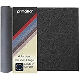 Primaflor Sauberlauf - PICOLLO, Anthrazit, 1,00m x 1,00m, Rutschfester Schmutzfangläufer Meterware, Robuster Küchenläufer nach Maß, Zuschneidbarer Teppichläufer, Eingangsmatte für Flur und Windfang
