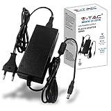 V-TAC Netzteil 12 V 60 W 5 A mit 2,1 Klinke für Kameras, LED-Streifen, Modem - Transformator 12 V Plug & Play mit Stromstecker Haus für Bildschirme, elektronische Geräte - Eingang AC 100-240 V