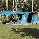 Tunnelzelt 5 Personen Blau Wasserdicht, Xichuzi Caming Zelt, Camping Tents, Camping-Zelt - 4009426