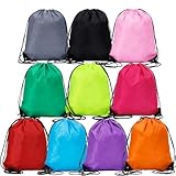 flintronic Kordelzugbeutel, PE-Beutel Turnbeutel, Große Kapazität Sporttasche, Wasserdichter Schwimmbeutel Rucksack für Sport, Strand, Reisen, Gym – Unisex