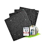 CLARE Premium Schwingungsdämpfer als Waschmaschinenunterlage und Vibrationsdämpfer | Antirutschpads | weniger Lärm und Bewegung | Antivibrationsmatte für Lautsprecher, 3D-Drucker | 4 Stück 15mm