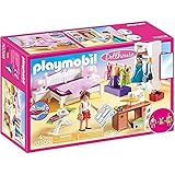 PLAYMOBIL 70208 DOLLHOUSE Abwechslung Schlafzimmer mit Nähecke, ab 4 Jahren, bunt, one Size